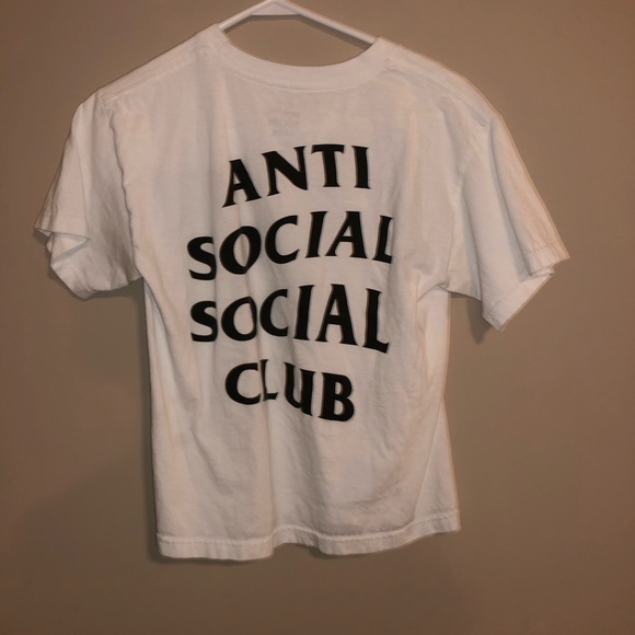 Anti social social club white tee - Picture 4 of 4